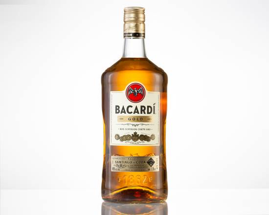 Order Bacardi Gold, 1.75L rum (40.0% ABV) food online from New Star-Ell Liquor store, San Francisco on bringmethat.com