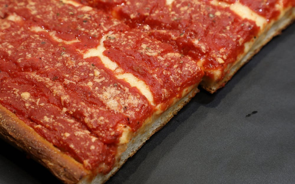 Order Sicilian Red Pizza - Pizza food online from Little Italy Pizza store, New York on bringmethat.com