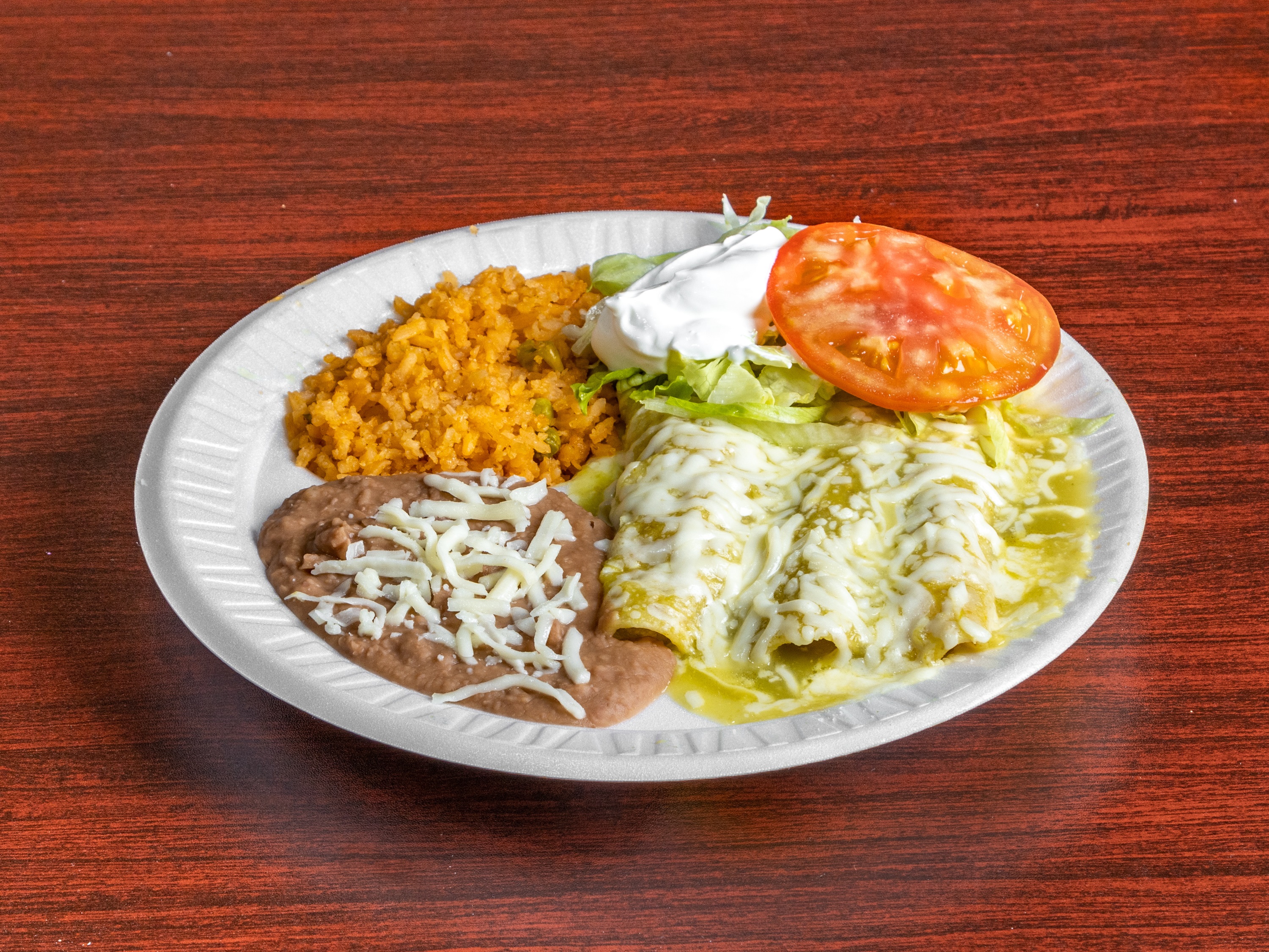 Order Enchiladas food online from Exxon Taqueria & Grill store, Balch Springs on bringmethat.com