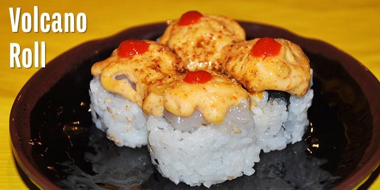 Order Volcano Roll. food online from Gorilla Sushi store, Chicago on bringmethat.com