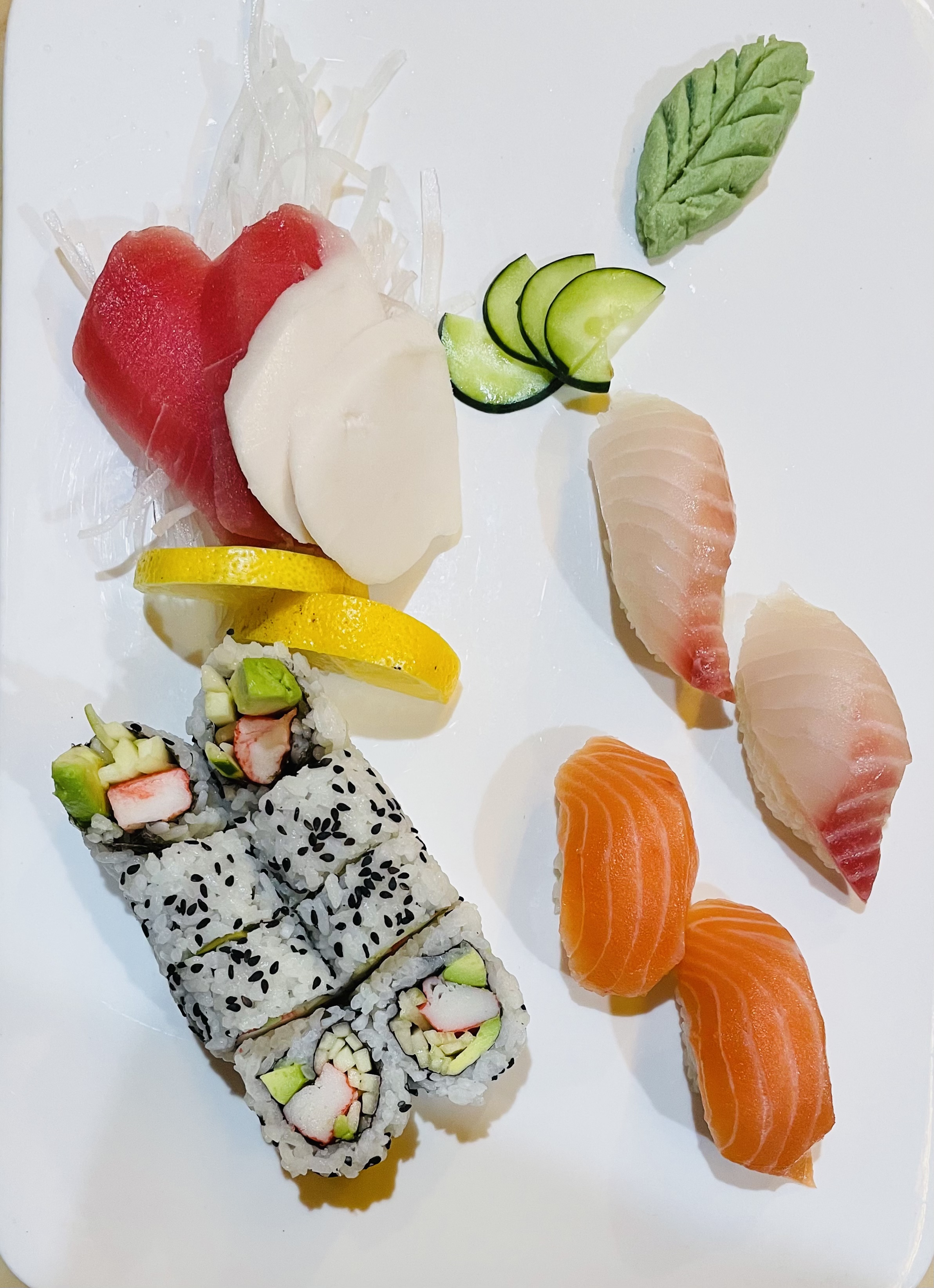 Order Sushi and Sashimi Combo food online from Yuyo Japanese Restaurant store, Lubbock on bringmethat.com