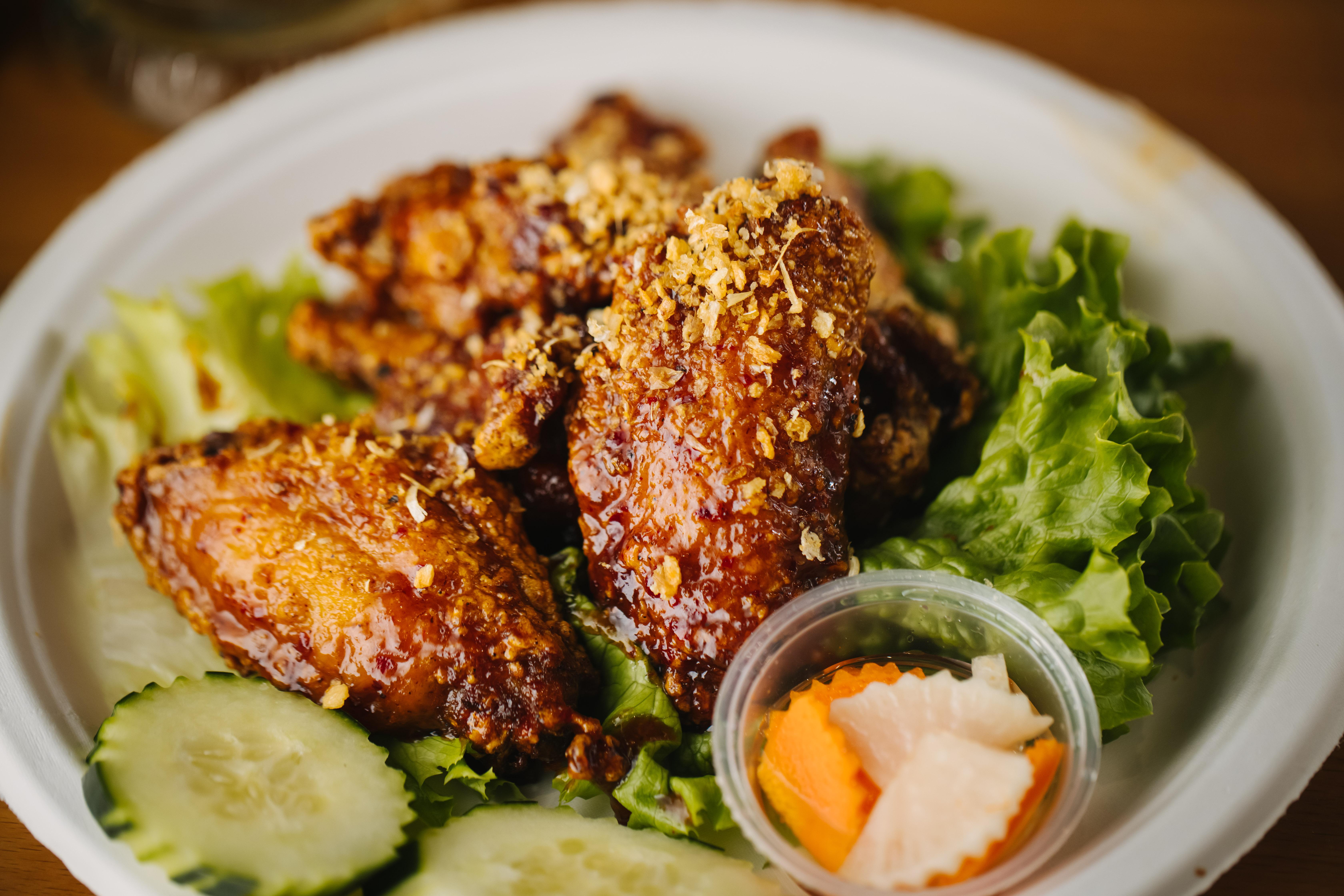 Order G10-Too Thai Chicken Wings food online from Too Thai Street Eats store, Carrollton on bringmethat.com