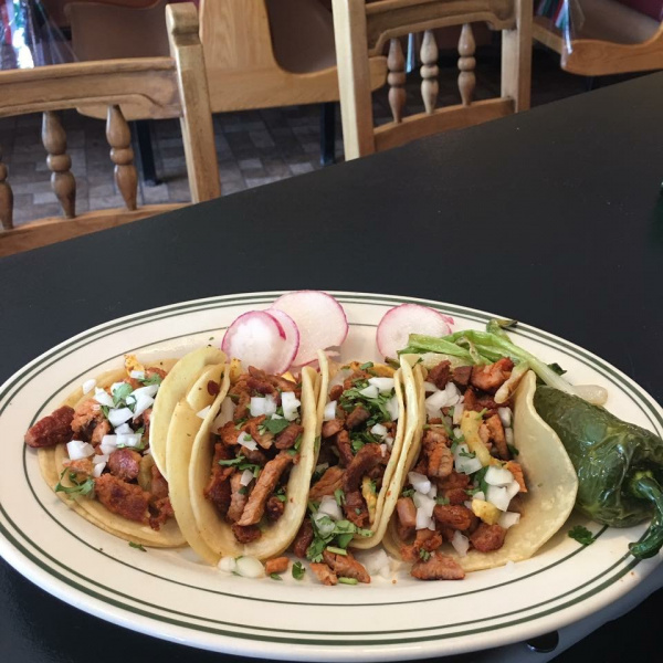 Order Al Pastor Tacos food online from El refin mexican restaurant store, South Plainfield on bringmethat.com