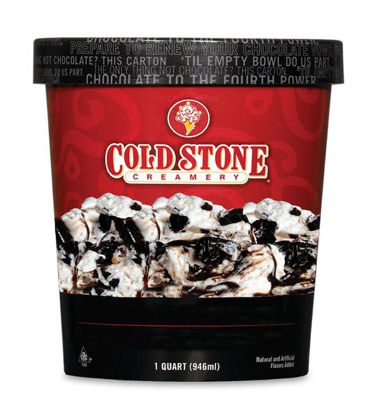 Order OREO® Overload Pre-packed Quart food online from Cold Stone Creamery store, Kernersville on bringmethat.com
