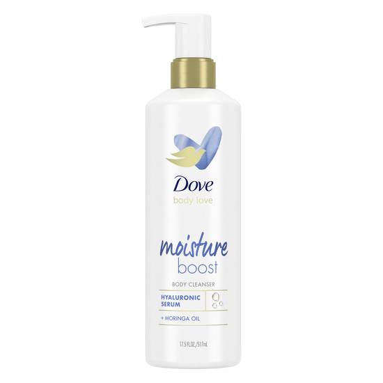 Order Dove Body Love Moisture Boost Cleanser with Hyaluronic Acid and Moringa Oil For Dry Skin, 17.5 OZ food online from CVS store, SPRING VALLEY on bringmethat.com