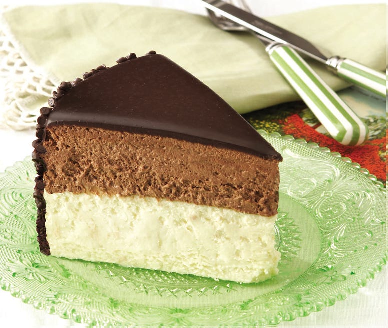 Order Chocolate Mousse Cheesecake Slice For 2 food online from Il Forno Italiano store, Newport on bringmethat.com