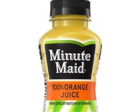 Order Minute Maid Juice Orange 12 oz food online from Rebel store, Magna on bringmethat.com