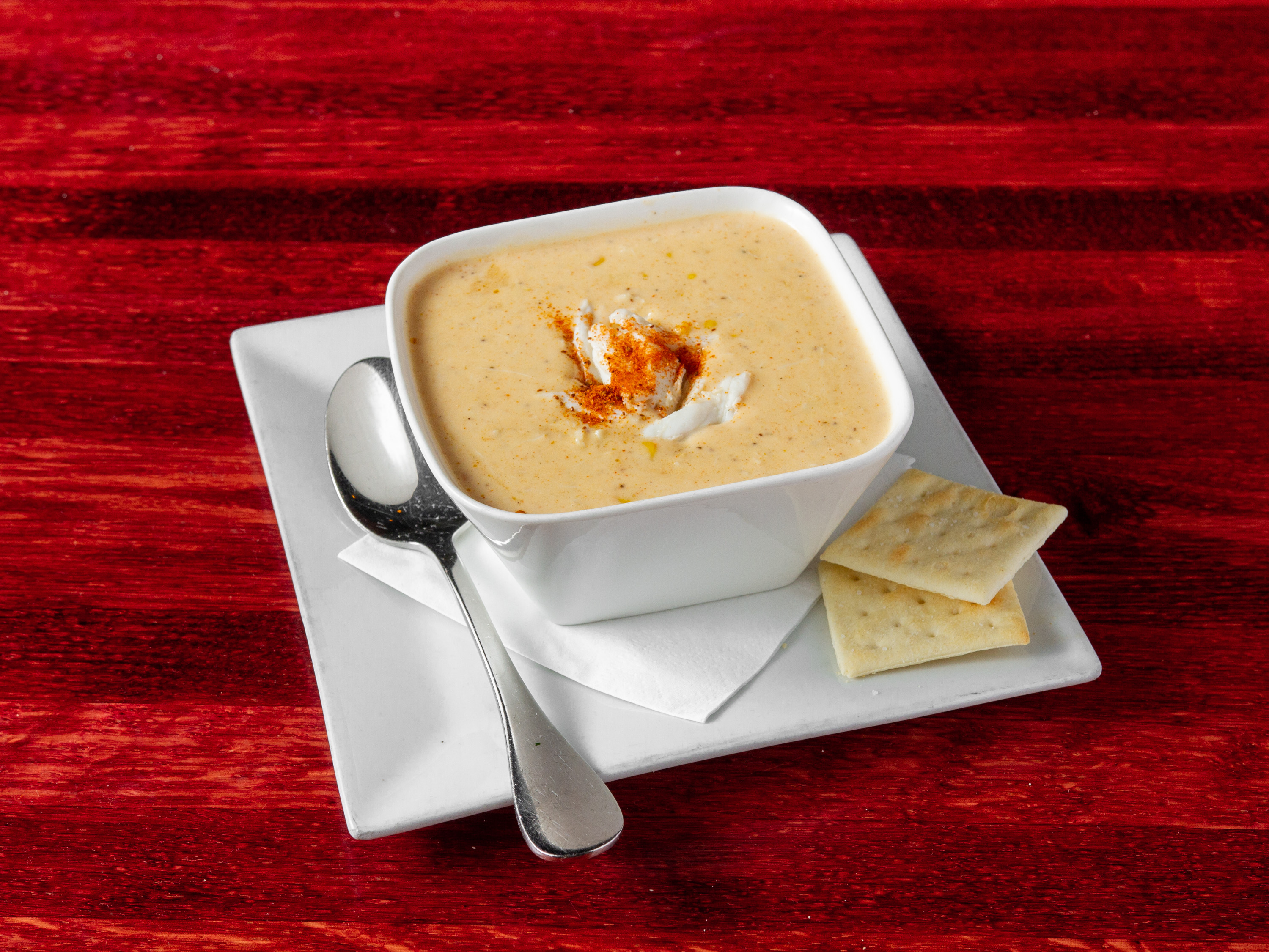 Order Corn and Crab Chowder food online from Earth, Wood & Fire store, Fallston on bringmethat.com