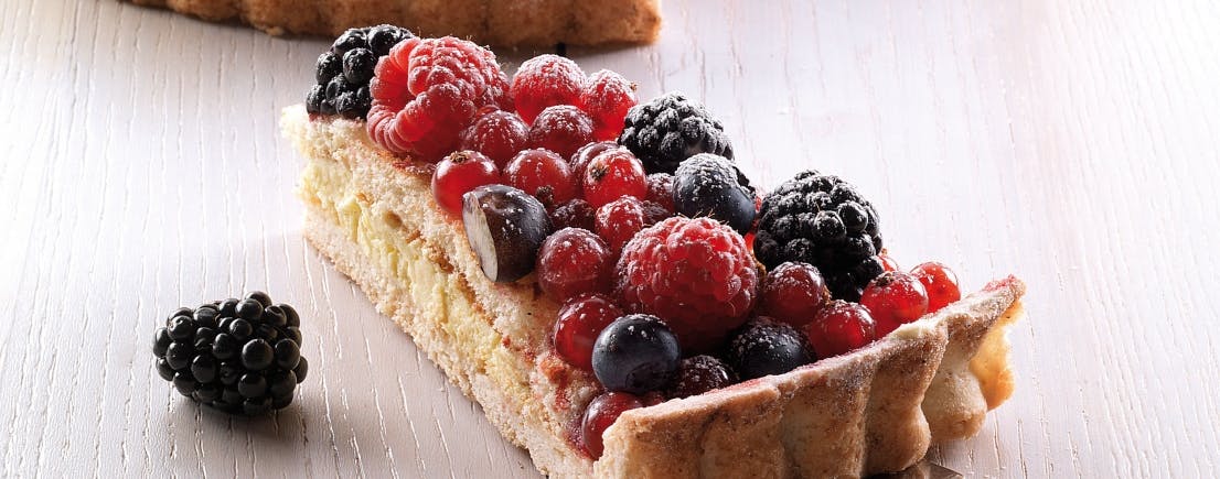 Order Mixed Berry Tart - Dessert food online from Domani Pizzeria store, Seattle on bringmethat.com