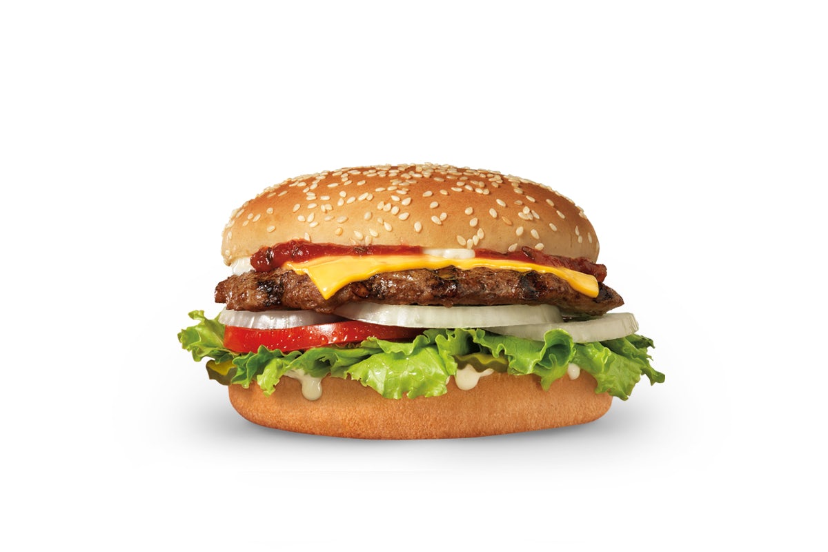 Order Famous Star® with Cheese  food online from Hardees store, Paducah on bringmethat.com