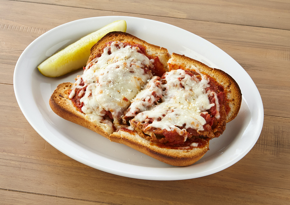 Order Eggplant Parmigiana Sub food online from Johnny's New York Style Pizza store, Kennesaw on bringmethat.com