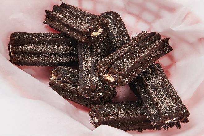 Order Oreo Churros food online from Fuzzy's Taco Shop store, College Station on bringmethat.com