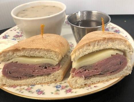 Order French Dip food online from Elkes Market Cafe store, Allen on bringmethat.com