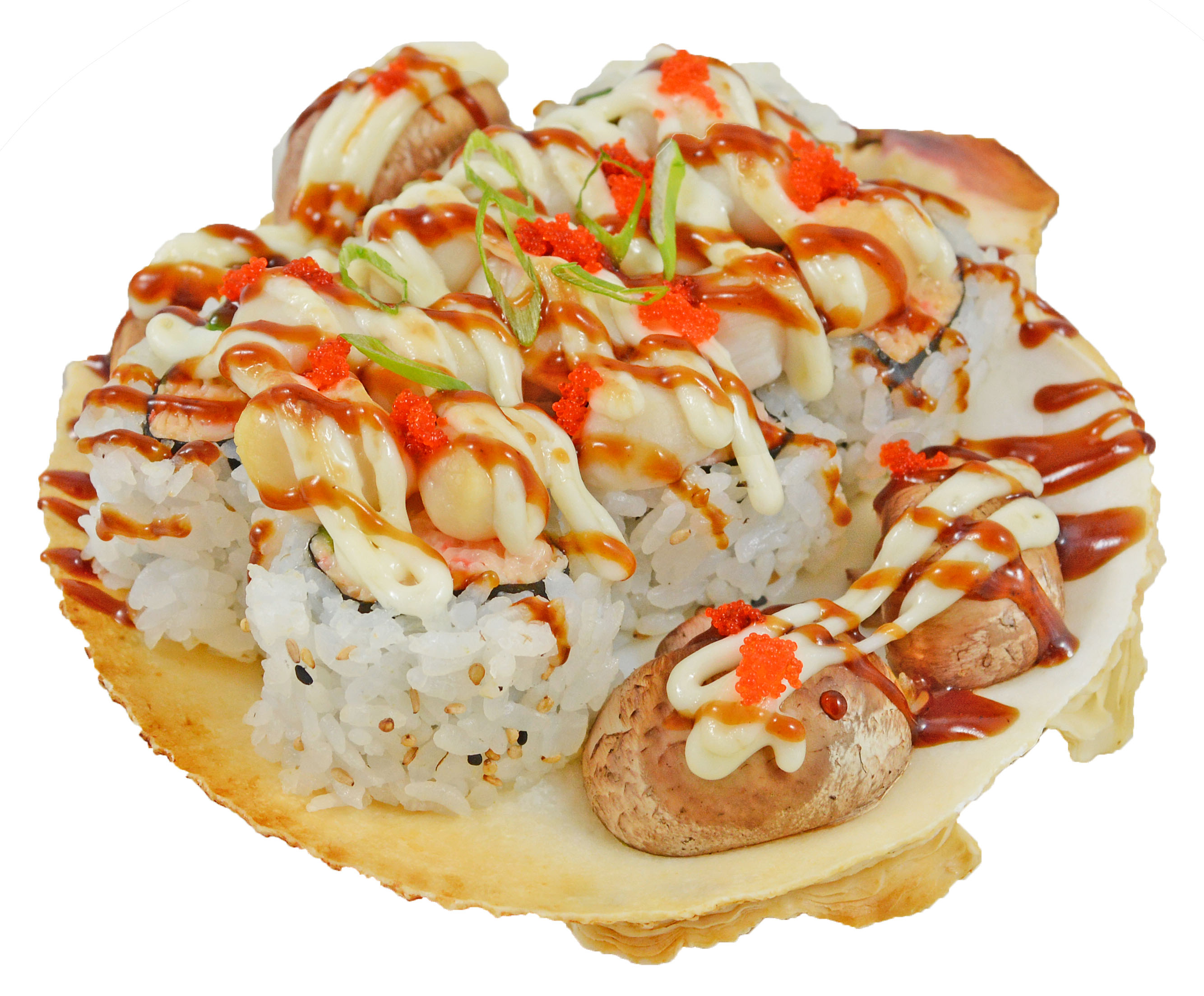 Order Burning Love Roll food online from Toyama Sushi store, Everett on bringmethat.com