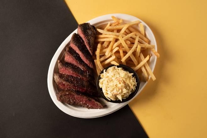 Order Grilled Steak Plate food online from Bun Burger Kitchen store, Lakewood on bringmethat.com