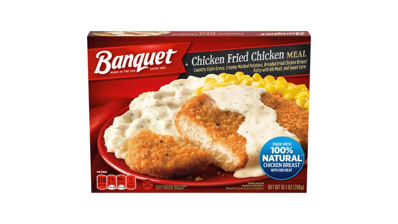 Order Banquet Chicken Fried Chicken Meal food online from Red Roof Market store, Lafollette on bringmethat.com
