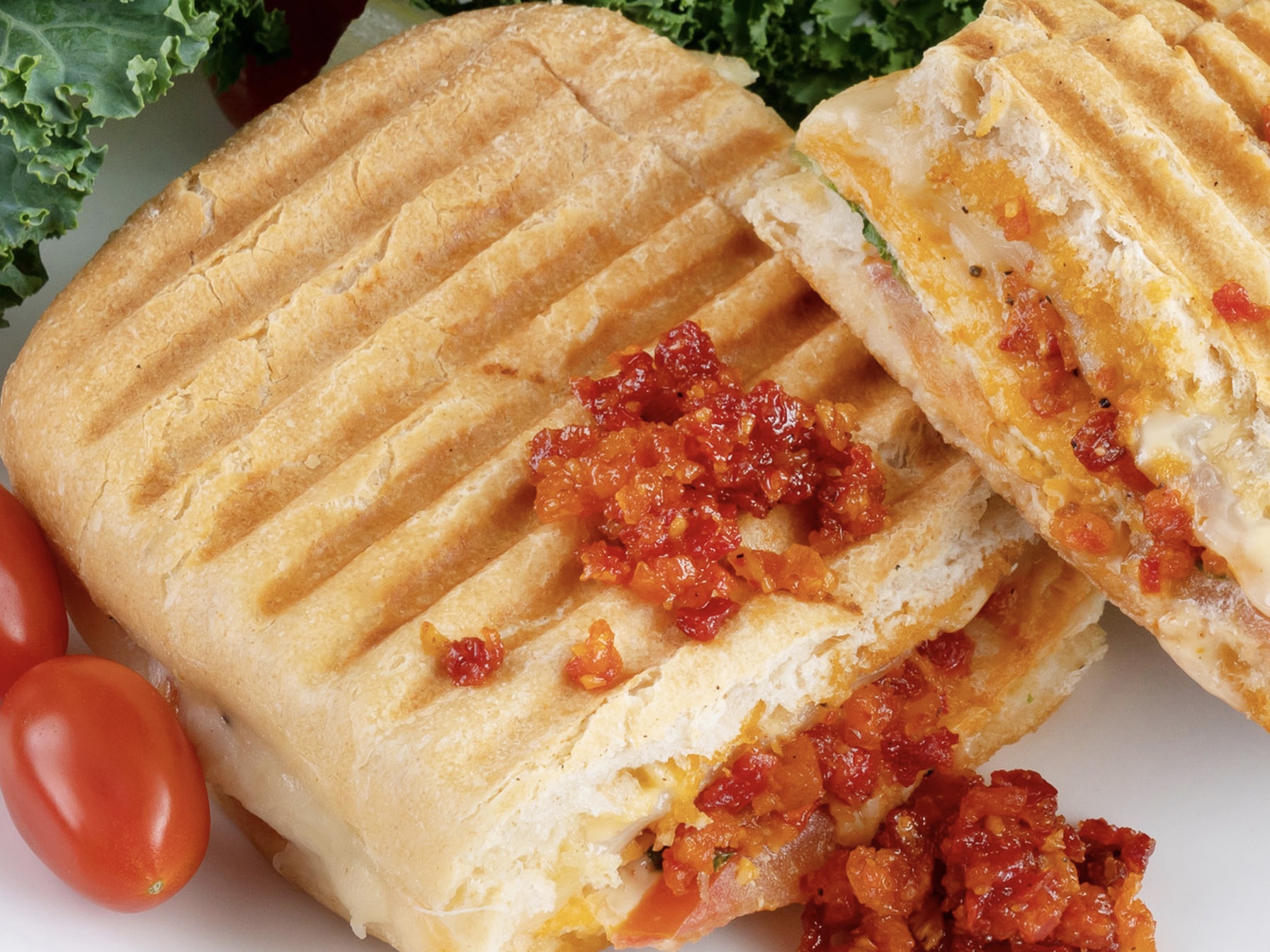 Order Chicken Sun-dried Tomato Panini food online from Murphy's Deli store, Houston on bringmethat.com