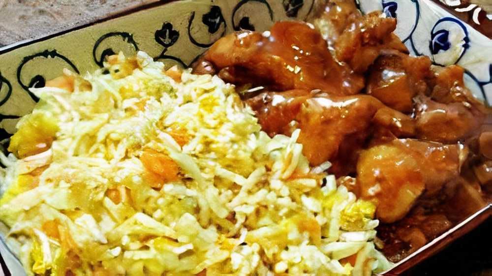 Order Chicken Muchurian Rice Combo - Combo food online from Super Kennedy Chicken store, Bronx on bringmethat.com