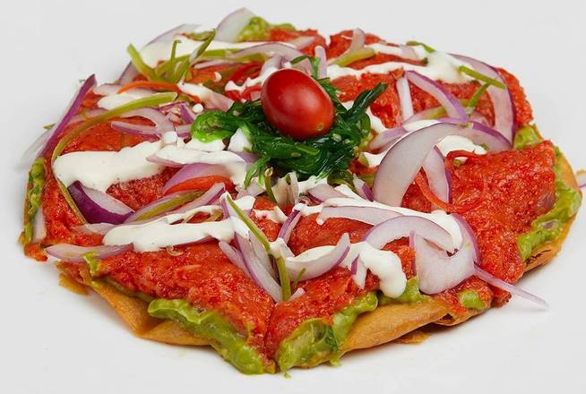 Order A32. Tuna Pizza food online from My Sushi Japanese Restaurant store, Middle Village on bringmethat.com