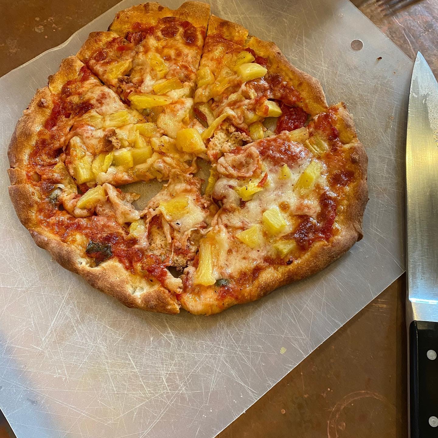 Order Hawaiian Pizza - 12'' food online from Slice store, Philadelphia on bringmethat.com