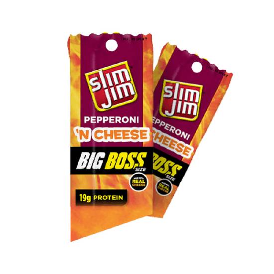 Order Slim Jim Big Boss Pepperoni N Cheese food online from Red Roof Market store, Lafollette on bringmethat.com