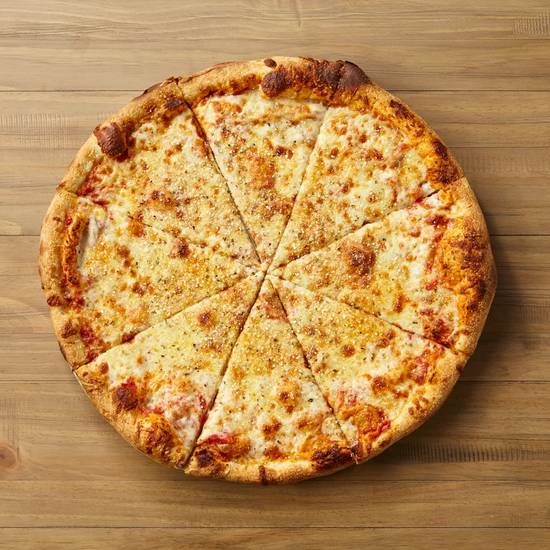 Order Quattro Formaggio (Four Cheese) Pizza - Med 12" food online from Johnny New York Style Pizza store, Atlanta on bringmethat.com