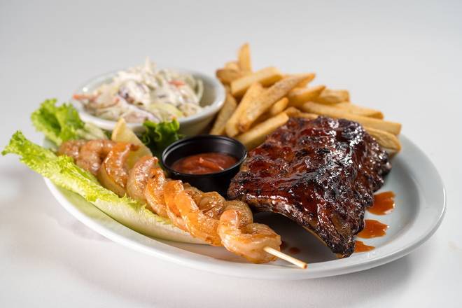 Order RIB & SHRIMP COMBO food online from Glory Days Grill store, Brentsville on bringmethat.com