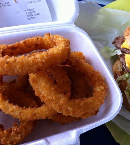 Order Onion Rings Large food online from Arnold Old Fashioned Hamburger store, Tulsa on bringmethat.com