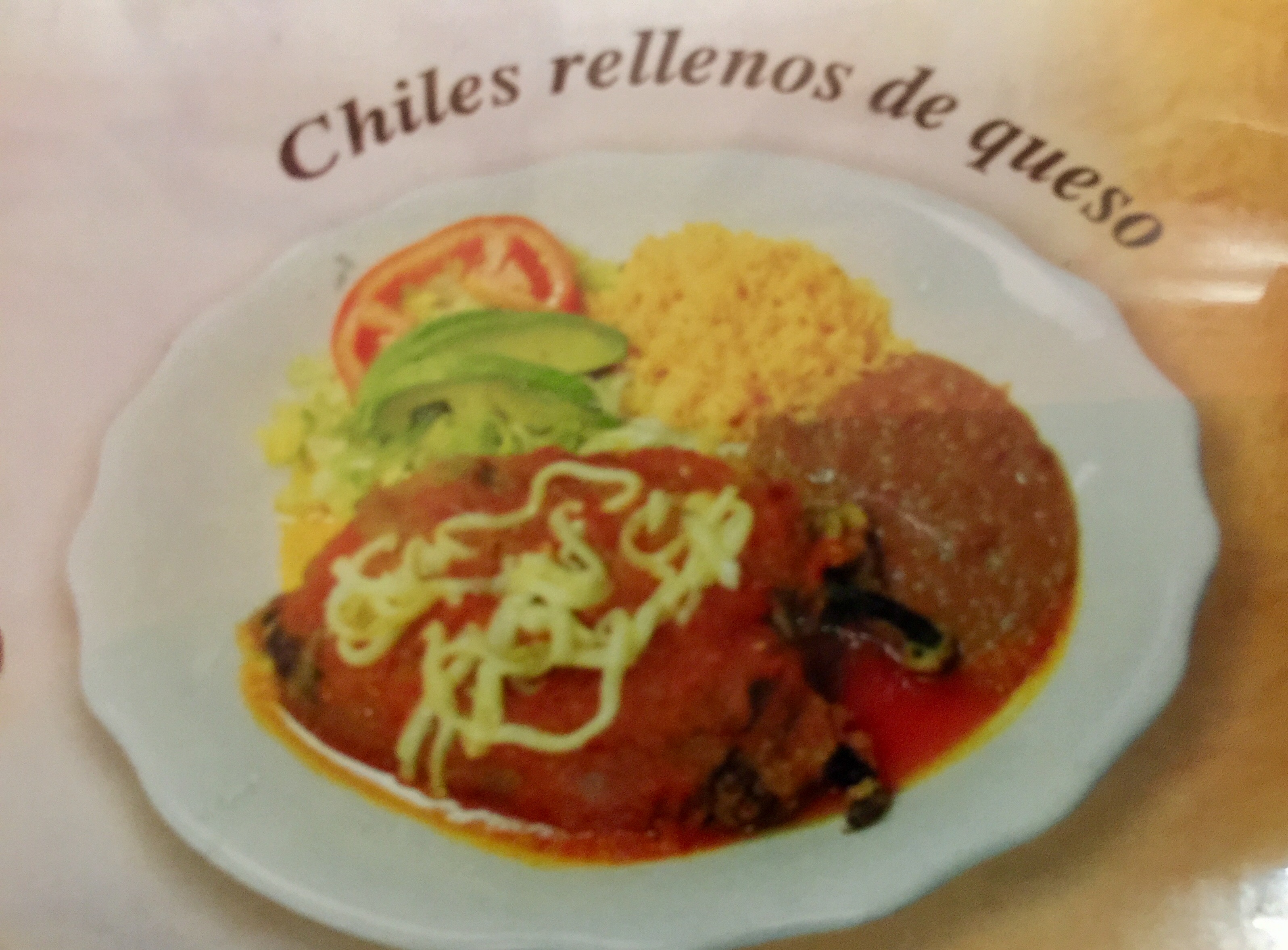 Order Chiles Rellenos de Queso food online from La Choza Mexican Grill store, Chicago on bringmethat.com