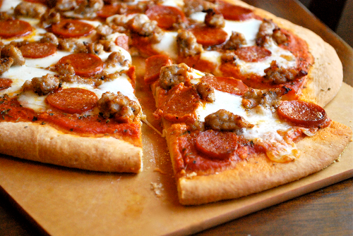 Order Godfather Pizza food online from Mario's Pizza & Italian Restaurant store, Rock Hill on bringmethat.com