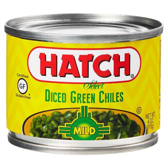 Order Hatch Chili Mild Green Diced Chiles 4oz food online from Everyday Needs By Gopuff store, Littleton on bringmethat.com