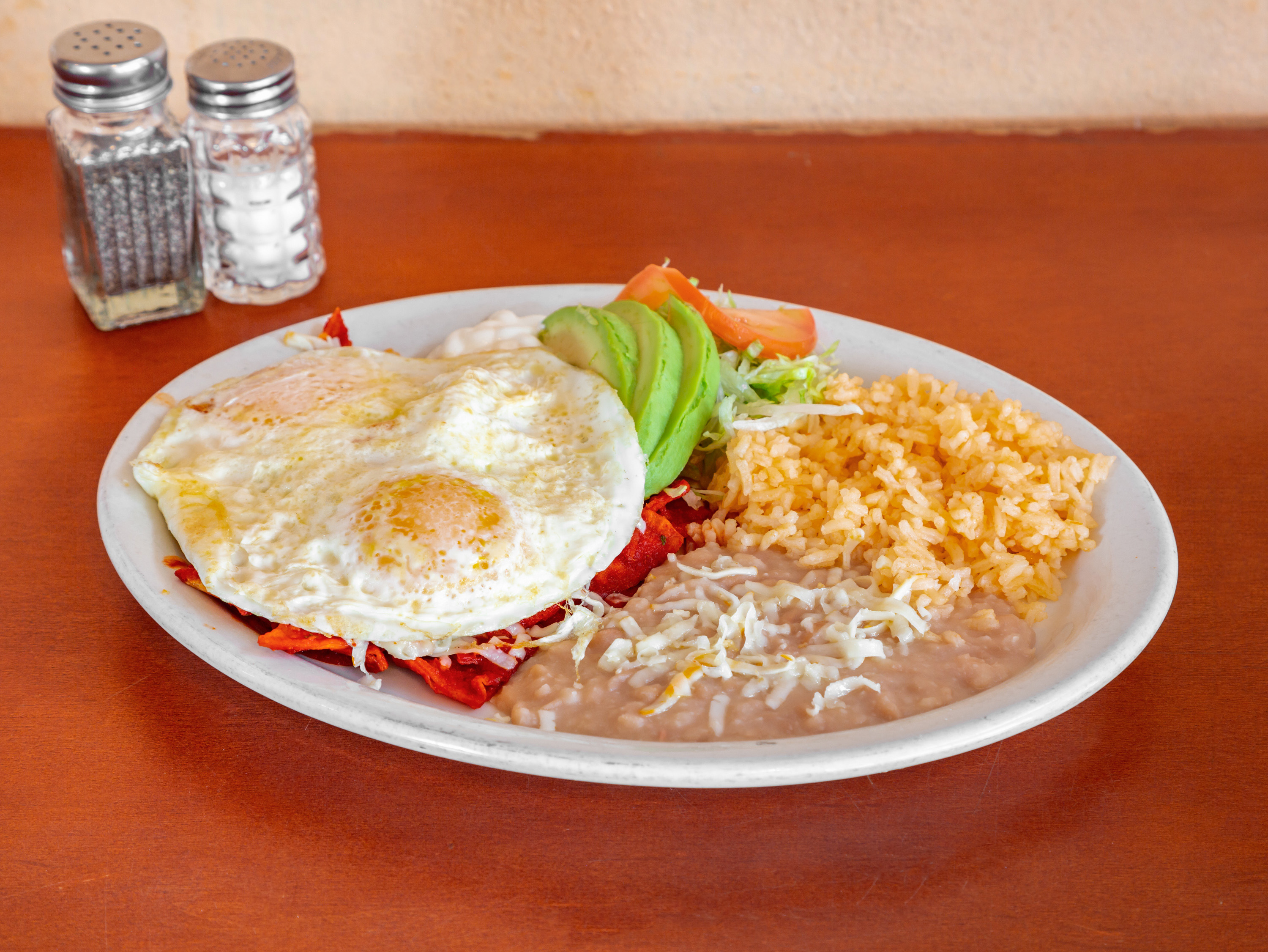Order Chilaquiles food online from El Moreno store, Albuquerque on bringmethat.com