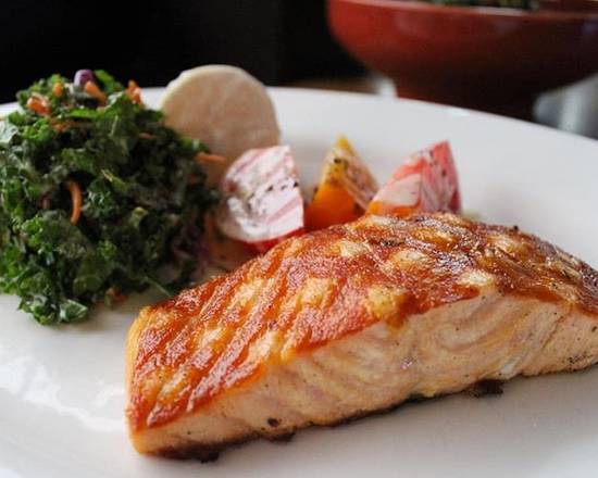 Order Simply Grilled Salmon food online from Doc B's store, Chicago on bringmethat.com