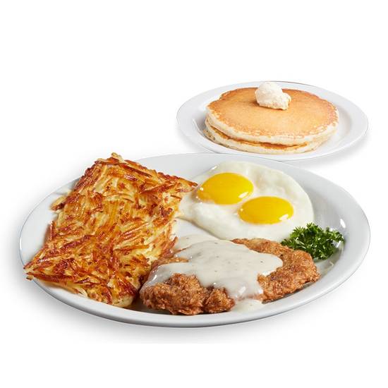 Order COUNTRY FRIED BREAKFAST & EGGS food online from Norms store, Los Angeles on bringmethat.com