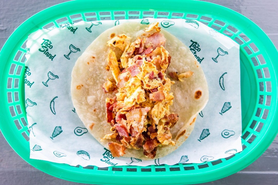 Order Bacon & Egg food online from The Taco Stand store, Houston on bringmethat.com