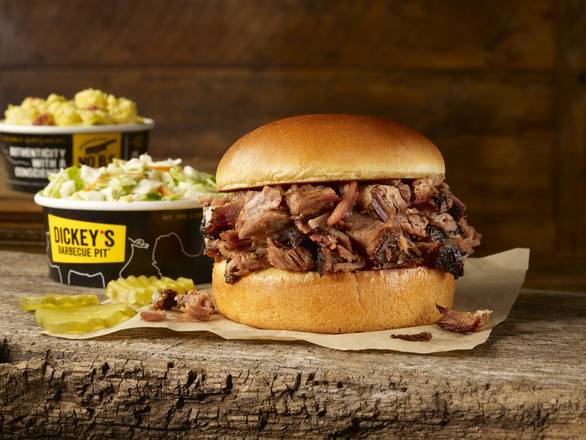 Order Brisket Classic Sandwich Plate food online from Dickey'S Barbecue Pit store, Las Vegas on bringmethat.com