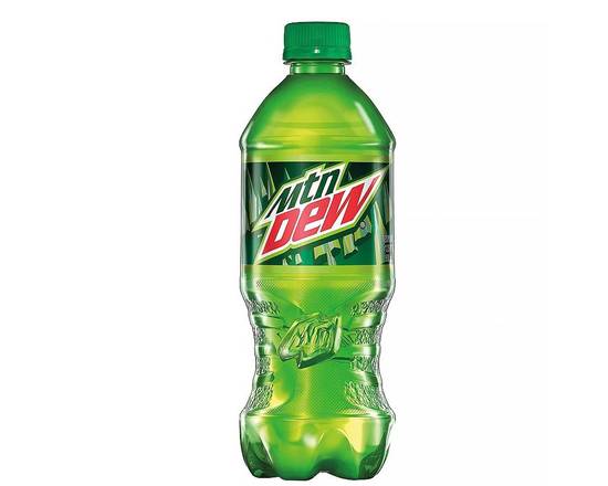 Order Mountain Dew 20 oz food online from Pink Dot Logan Heights store, San Diego on bringmethat.com