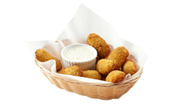 Order Jalapeno Poppers - 6 Pieces food online from Mountain Mike Pizza store, San Jose on bringmethat.com