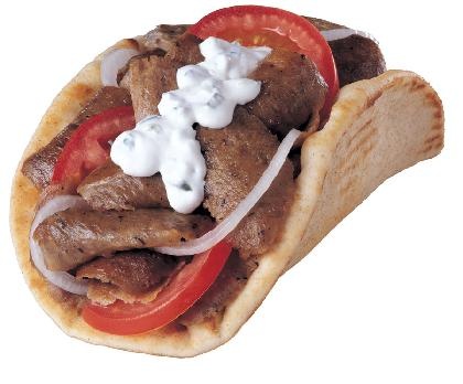 Order 7" Gyro food online from Pizza & Grill store, Denver on bringmethat.com