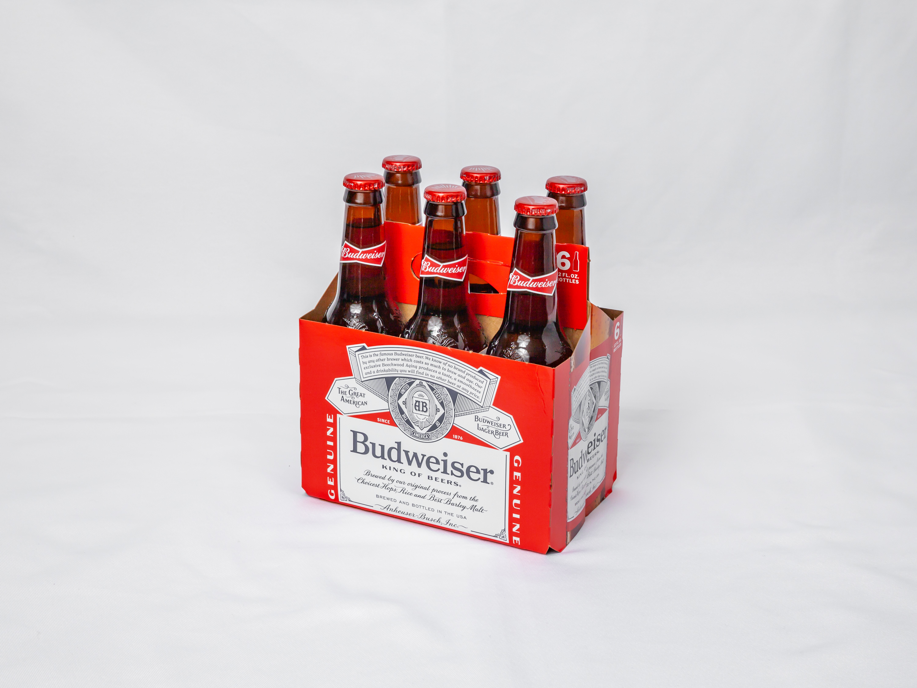 Order 12 oz. Budweiser Beer food online from Bucktown Food And Liquor store, Chicago on bringmethat.com
