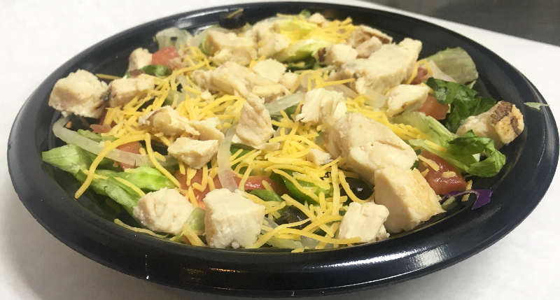 Order Grilled Chicken Salad food online from Calz Pizza Subs & Chicken Wings store, Virginia Beach on bringmethat.com