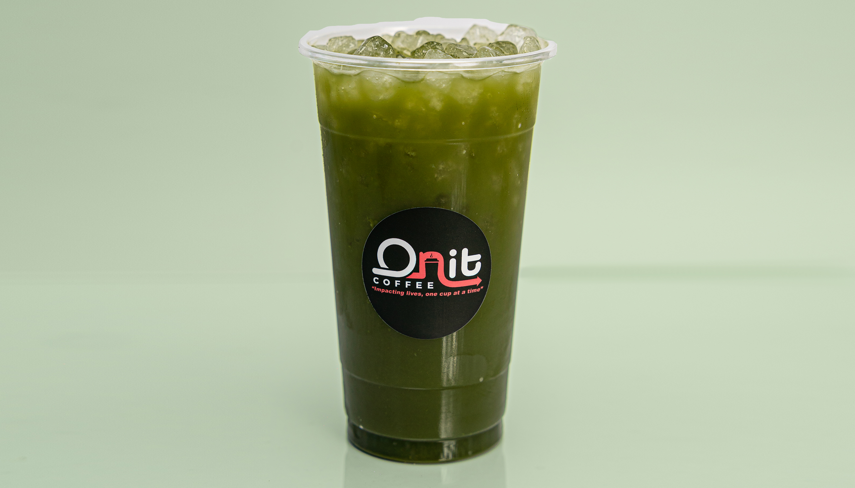 Order The Hornet ( Matcha Lemonade)  food online from Onit Coffee store, Elk Grove on bringmethat.com