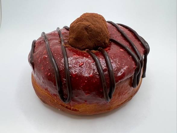 Order Raspberry Chocolate Truffle food online from Union Square Donuts store, Brookline on bringmethat.com