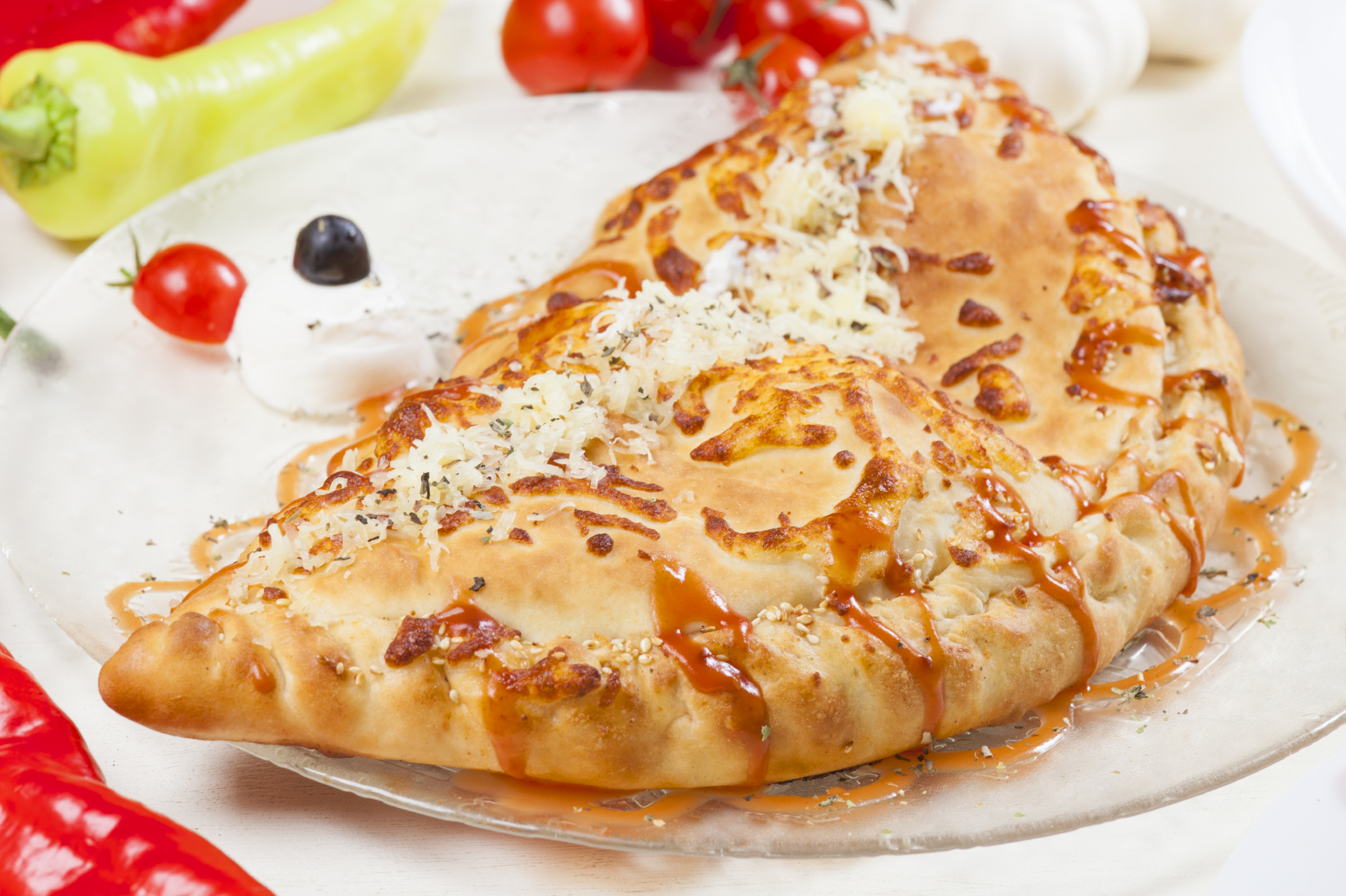 Order Ricotta and Mozzarella Calzone food online from Pizza Today store, Groton on bringmethat.com