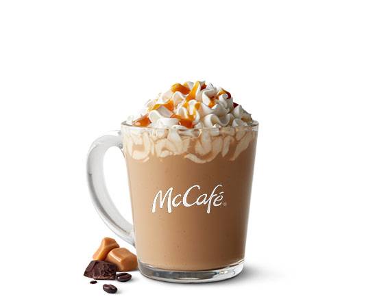 Order Medium Caramel Mocha food online from Mcdonald store, Americus on bringmethat.com