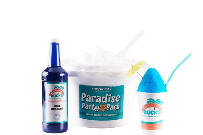 Order Jr. Paradise Party Pack® food online from Bahama Buck's store, Buda on bringmethat.com