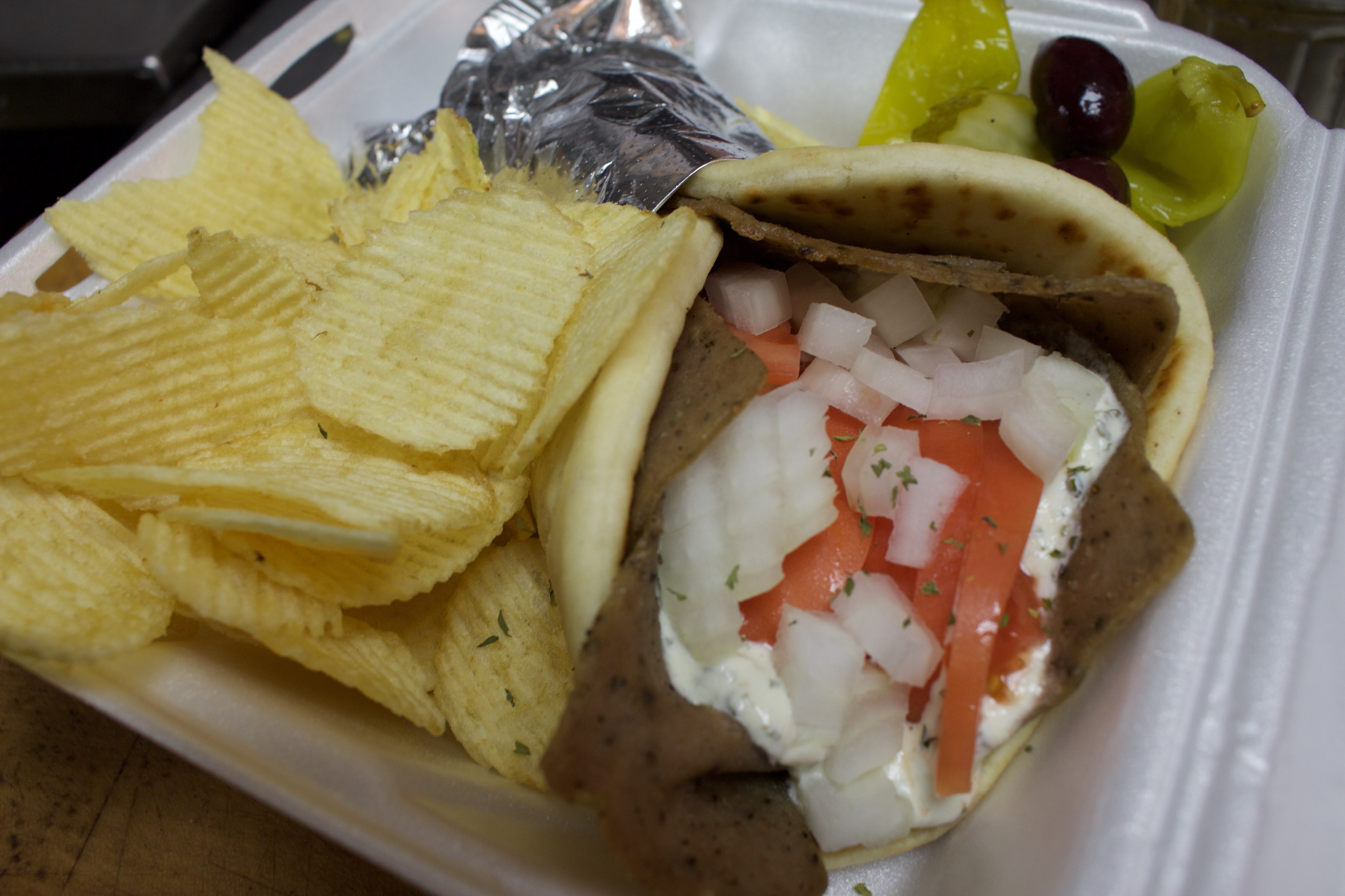 Order Lamb Gyro food online from Pizza Palace store, Cockeysville on bringmethat.com