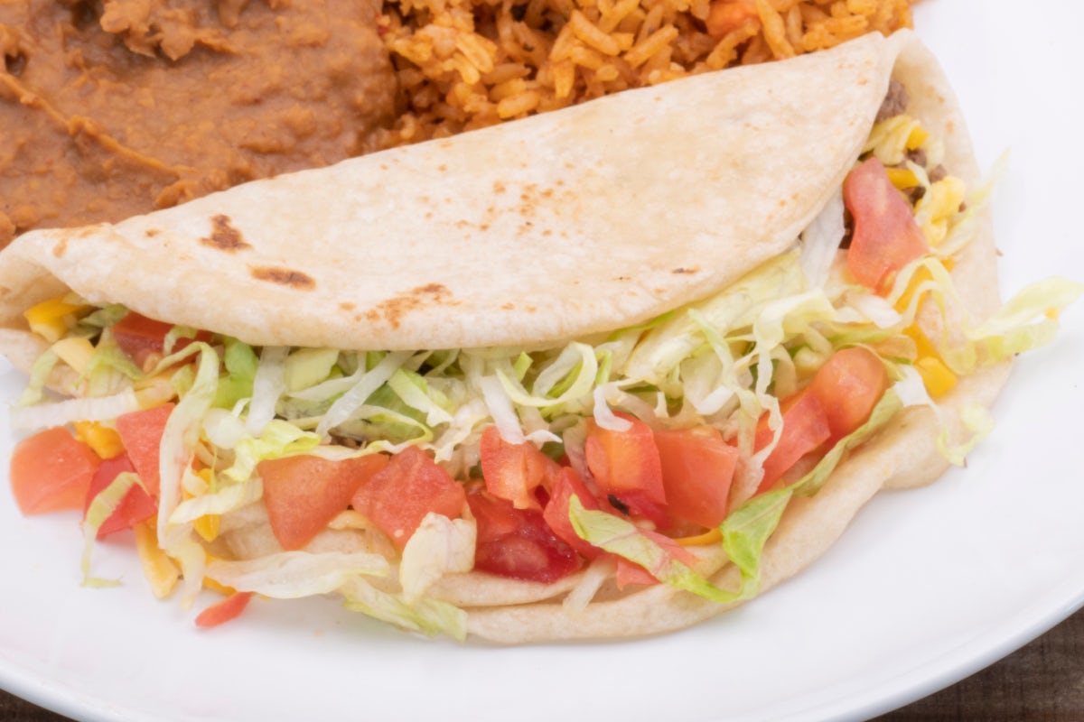 Order Kid Crispy or Soft Taco  food online from Uncle julio's rio grande cafe store, Bethesda on bringmethat.com