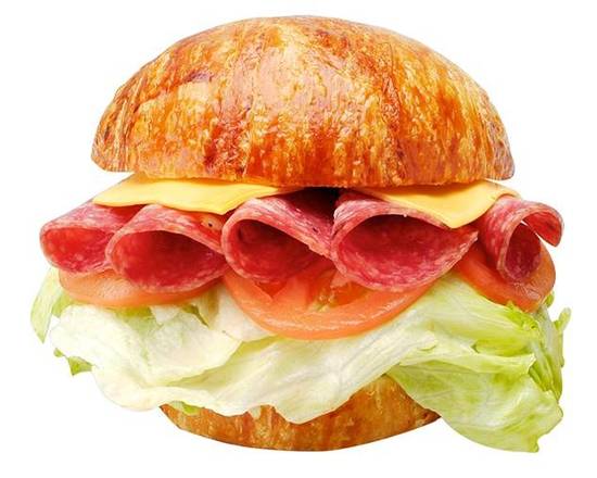 Order #36 Salami and Cheese Sandwich food online from Lee Sandwiches store, Hawaiian Gardens on bringmethat.com