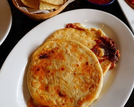 Order Pupusas (2PC) food online from Mi Lindo Cancun Grill store, Annapolis on bringmethat.com